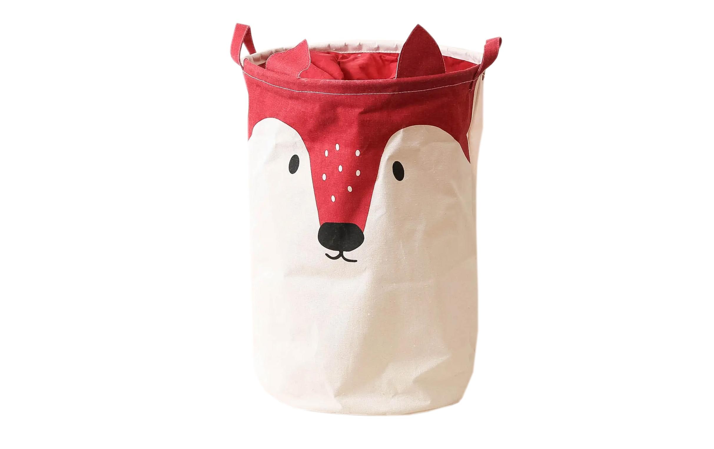 Esmée Aufbewahrungskorb Fuchs Beige/Rot, 47 cm