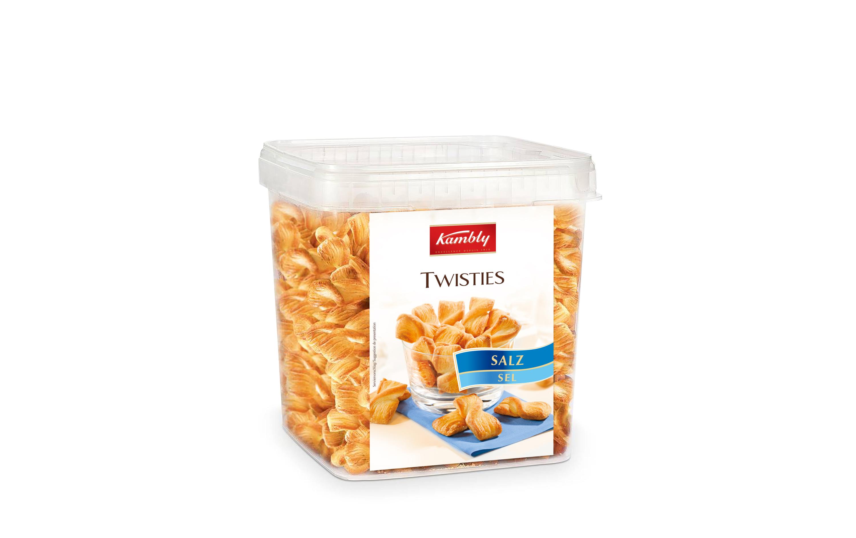 Kambly Apéro Twisties Salz 950 g Kambly Apéro Twisties Salz 950 g