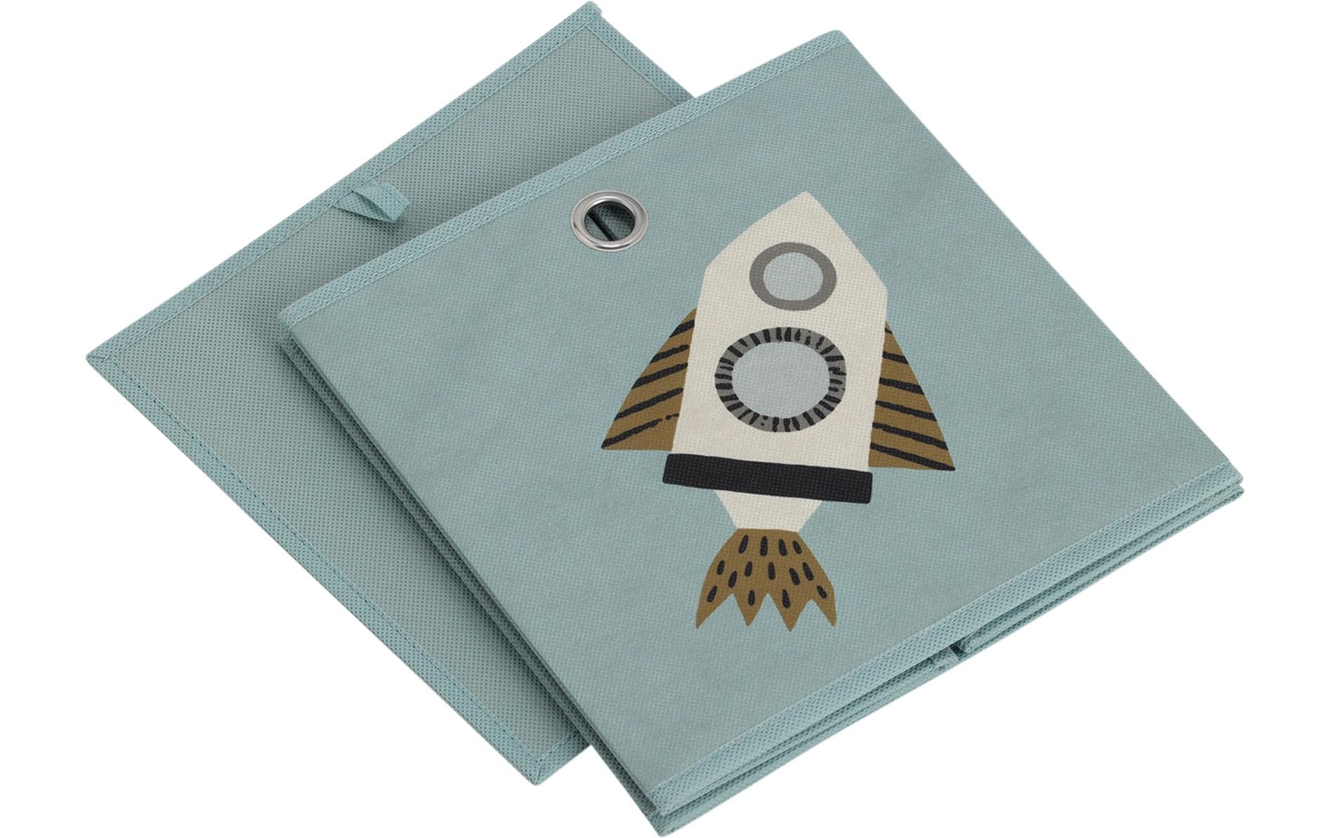 Zeller Present Aufbewahrungsbox Rocket 28 x 28 cm