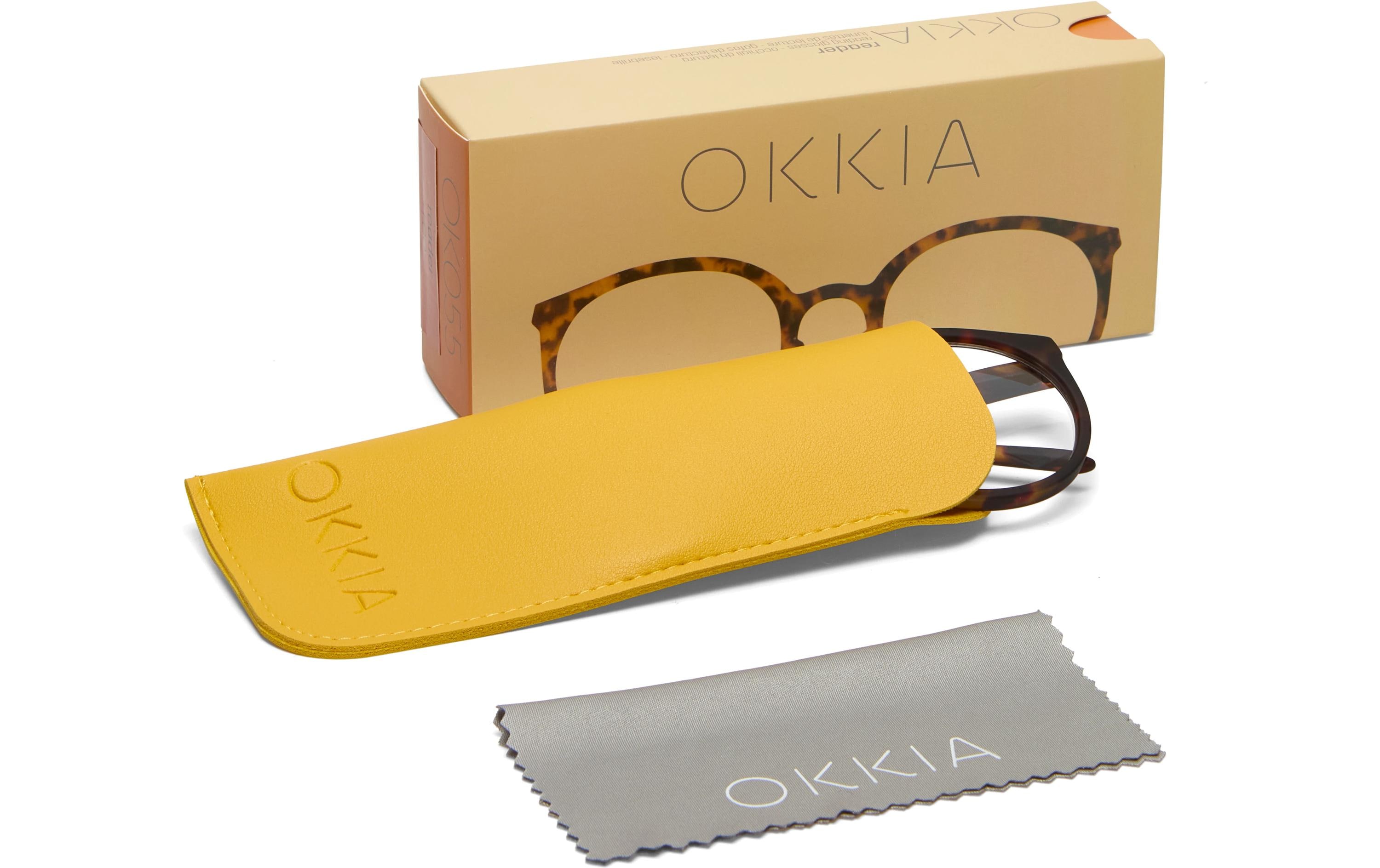 OKKIA Lesebrille Bologna Classic Havanna, 1,50