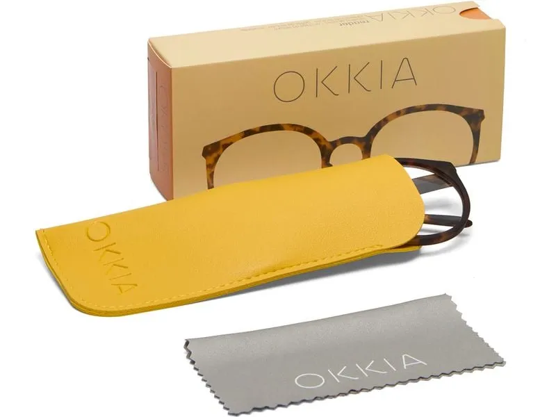 OKKIA Lesebrille Bologna Classic Havanna, 2,00