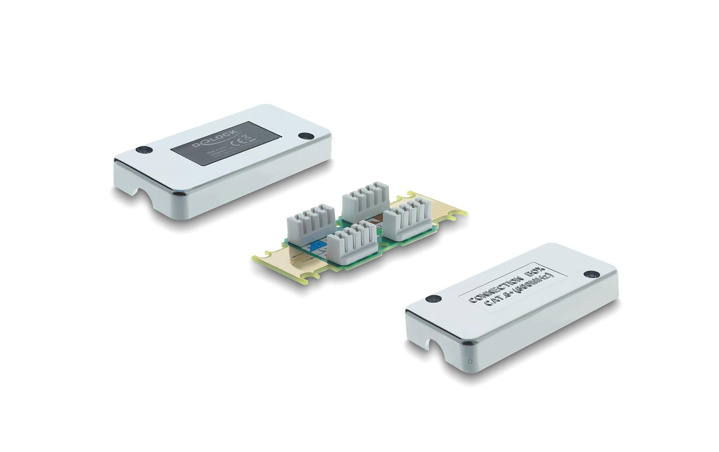 Delock Kupplung Cat.6 STP LSA 1 Stück