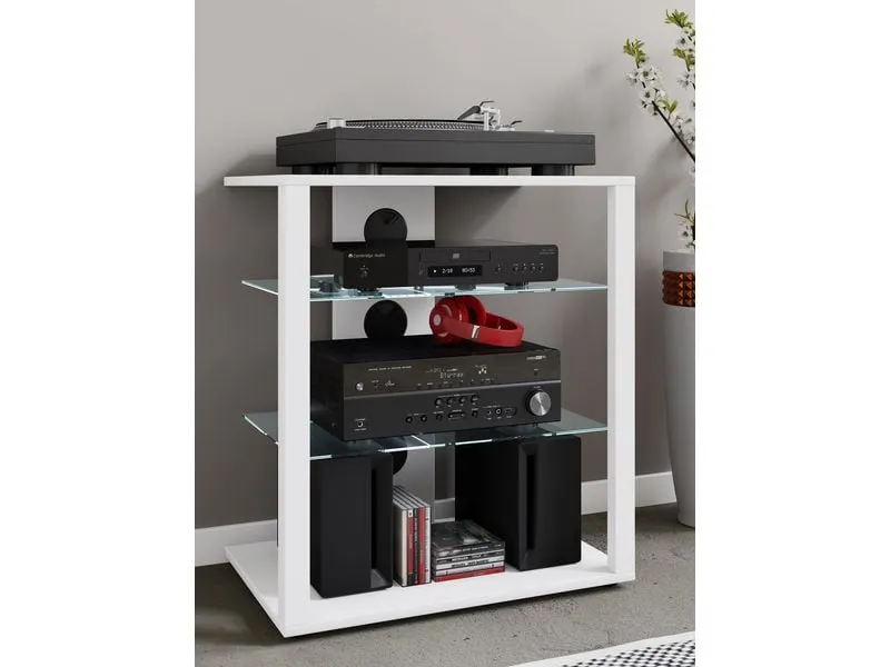 VCM TV-Möbel Folas 60 x 41 cm, Weiss