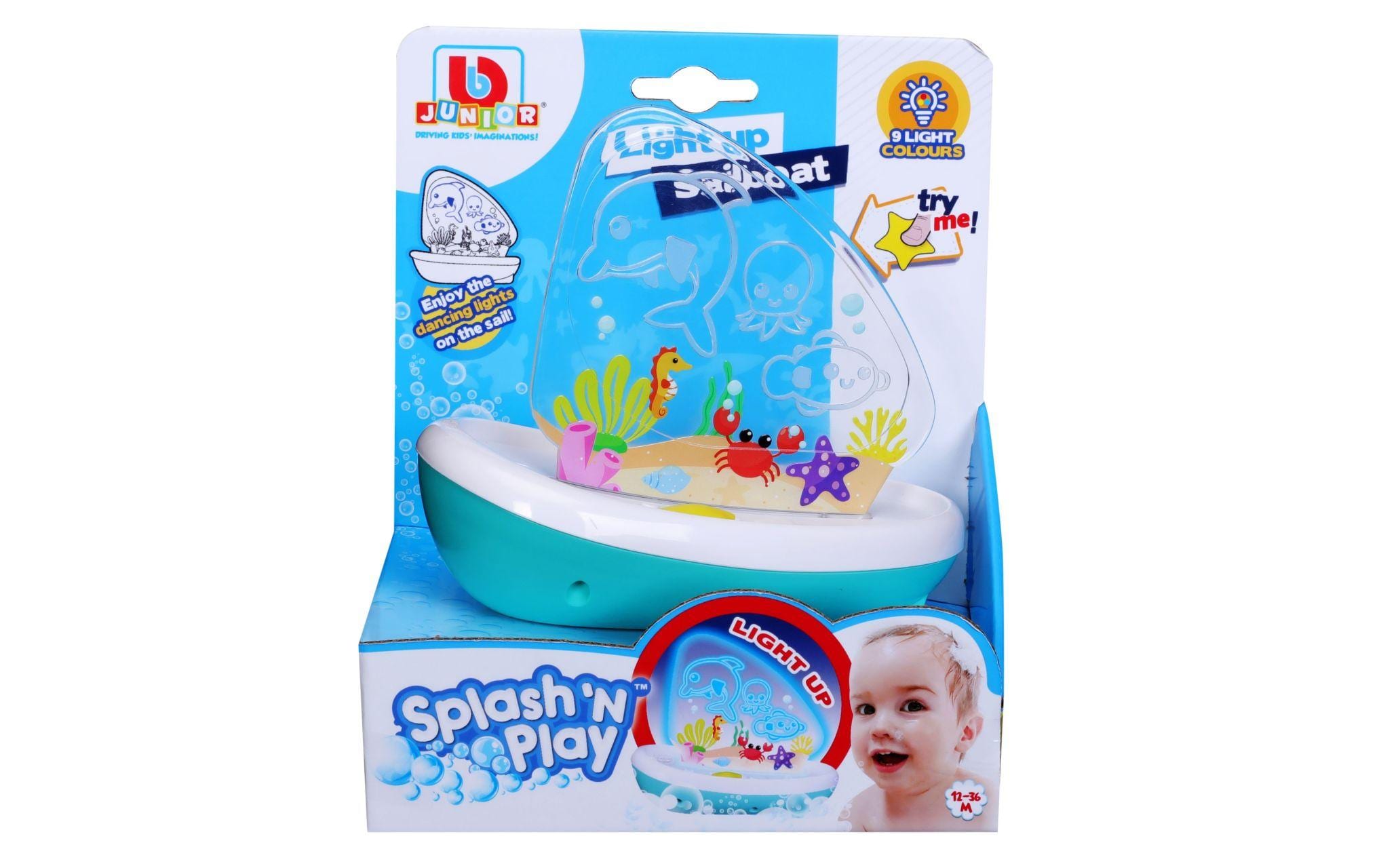 BB Junior Badespielzeug Splash'n Play Light Up Sailboat