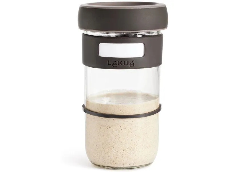 Lékué Sauerteigglas 0.7 l, Glas, 2 Stück