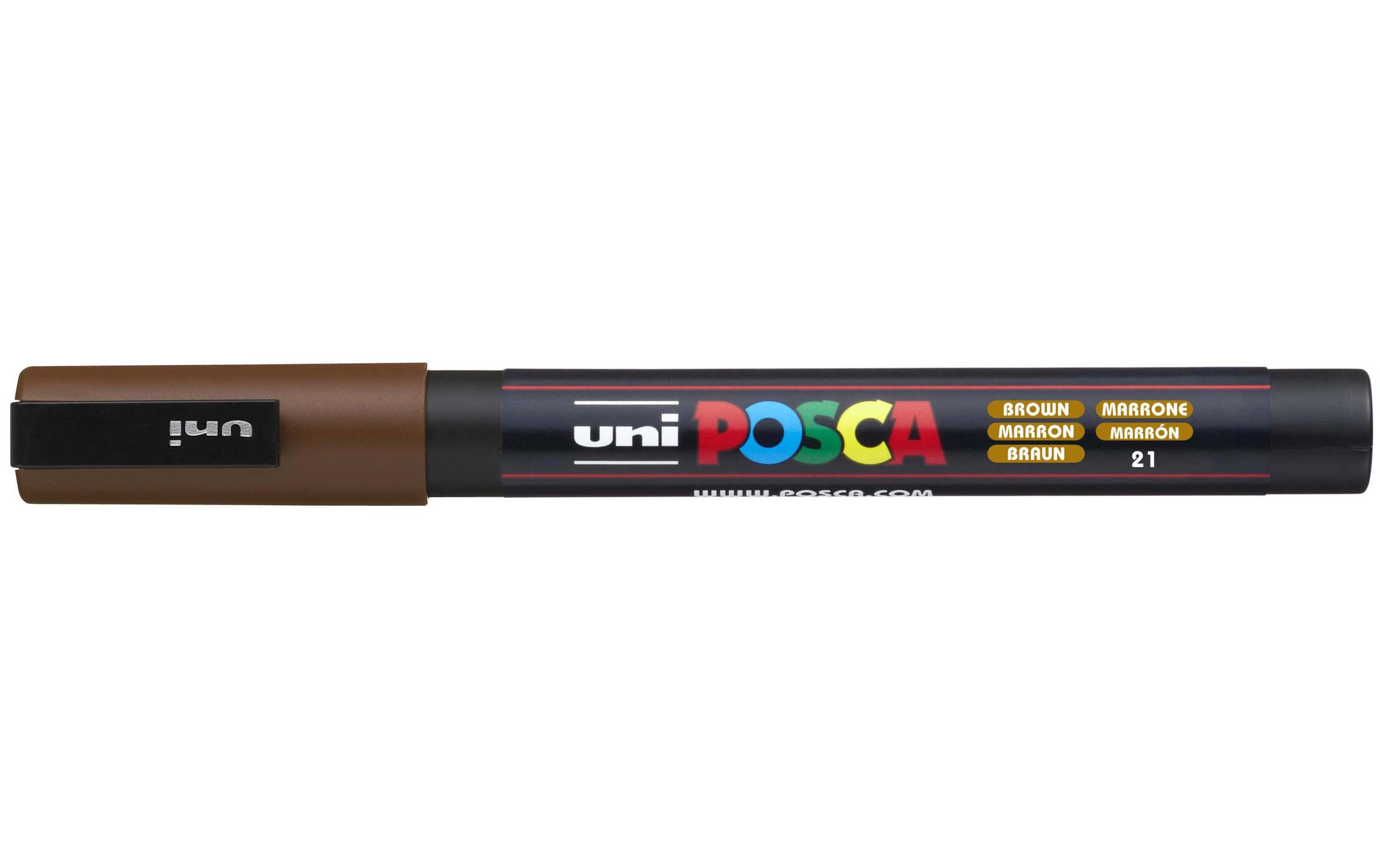 Uni Permanent-Marker POSCA 0.9-1.3 mm Braun