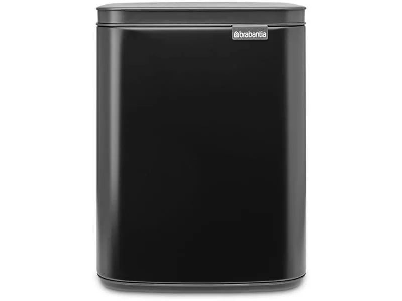 Brabantia Kosmetikeimer Bo Waste Bin 7 l, Schwarz matt Brabantia Kosmetikeimer Bo Waste Bin 7 l, Schwarz matt