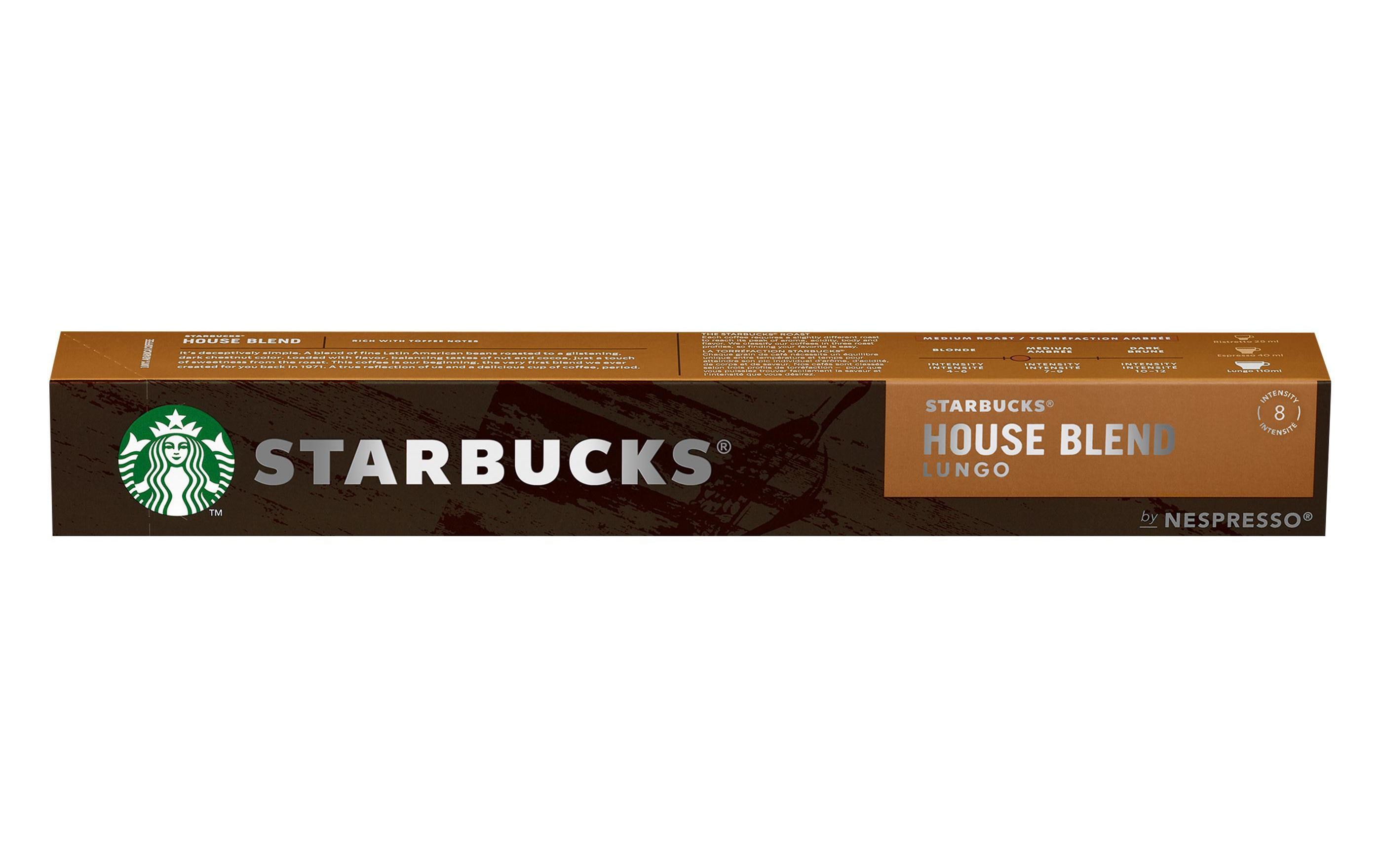 Starbucks Kaffeekapseln House Blend 12 x 10 Stück
