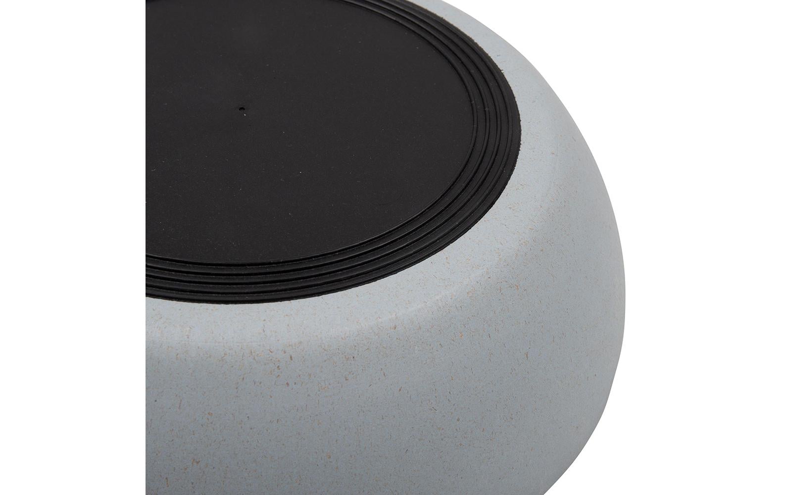 District 70 Bambusnapf Bamboo, Eisblau, L, ø 21 cm