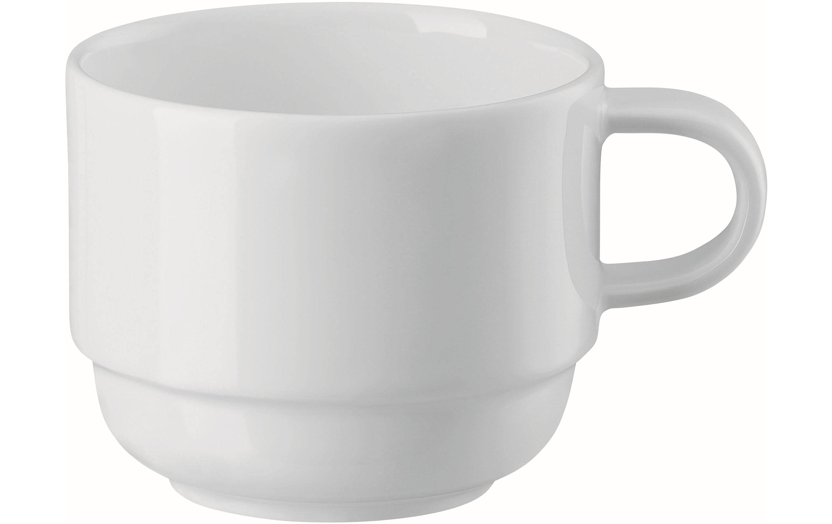 Arthur Krupp Kaffeetasse Neve 220 ml, 6 Stück, Weiss