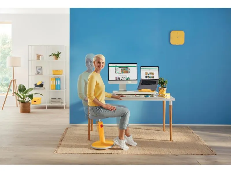 Leitz Ergo Cosy Active Sitz und Stehhocker Blau Leitz Ergo Cosy Active Sitz und Stehhocker Blau