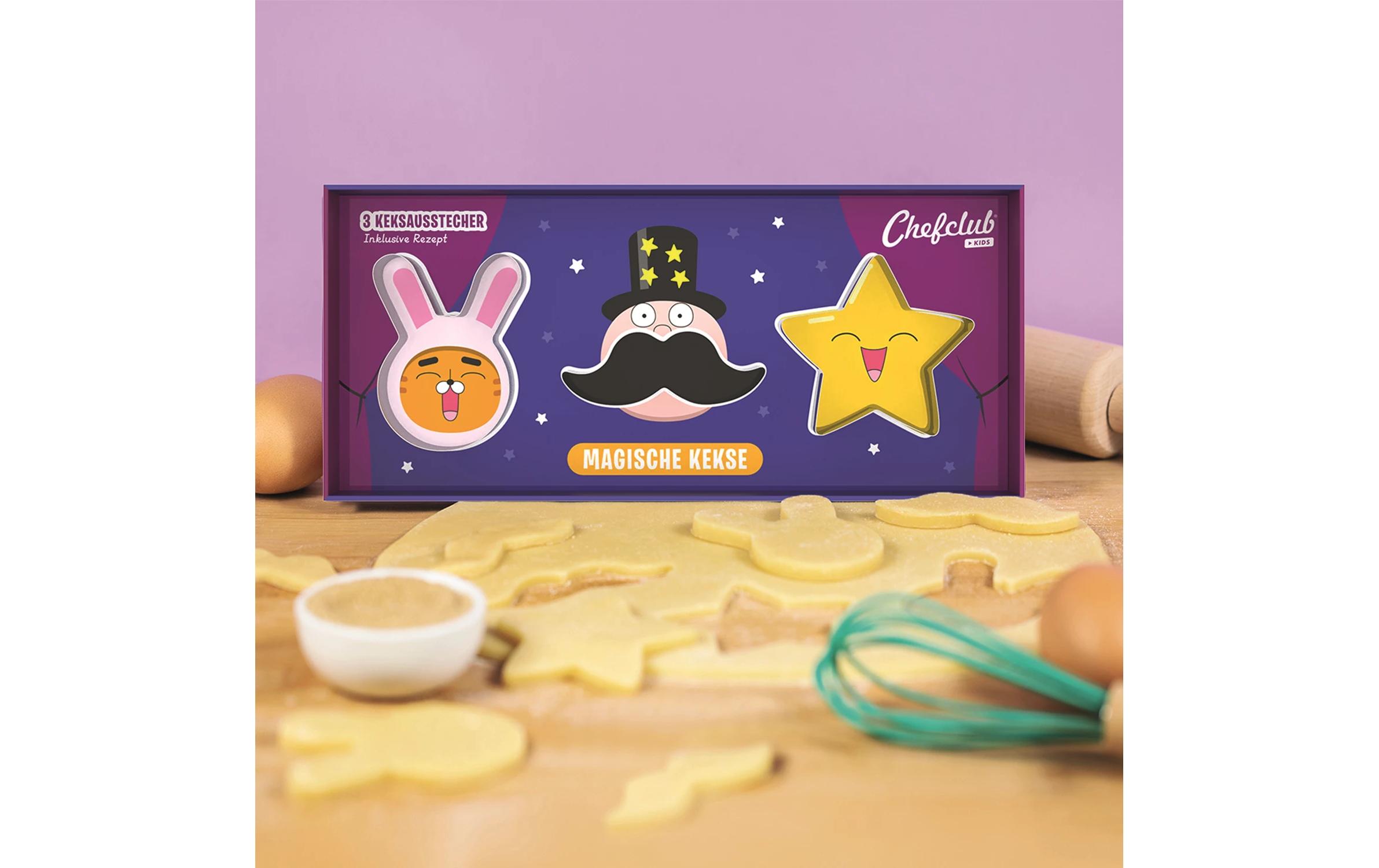 Chefclub Keksausstecher Magische Kekse