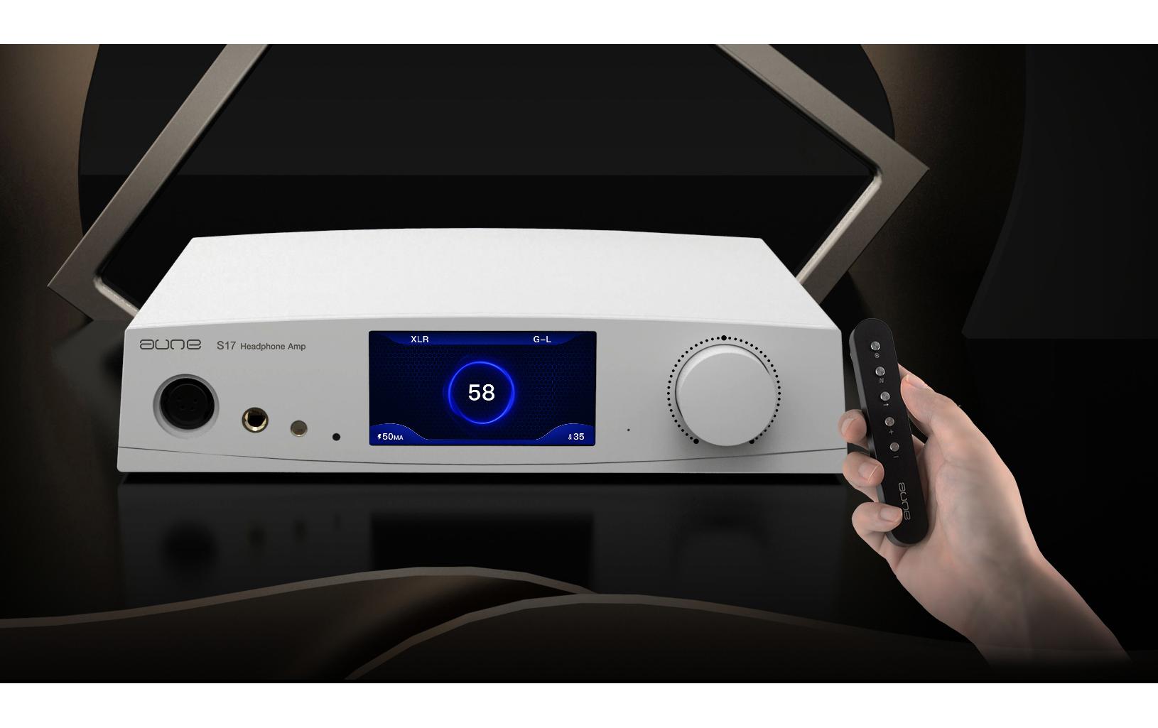 Aune Kopfhörerverstärker & USB-DAC S17 Pro Silber
