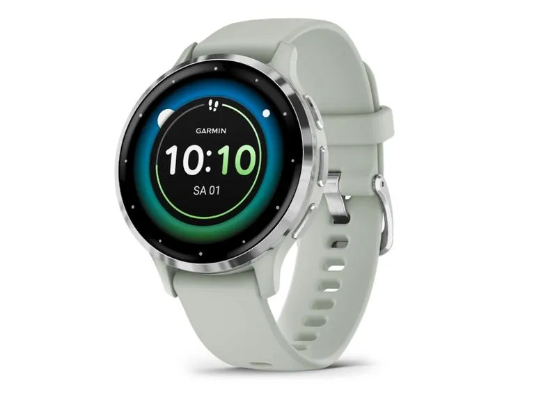 GARMIN Sportuhr Venu 3S Salbeigrau / Silber GARMIN Sportuhr Venu 3S Salbeigrau / Silber