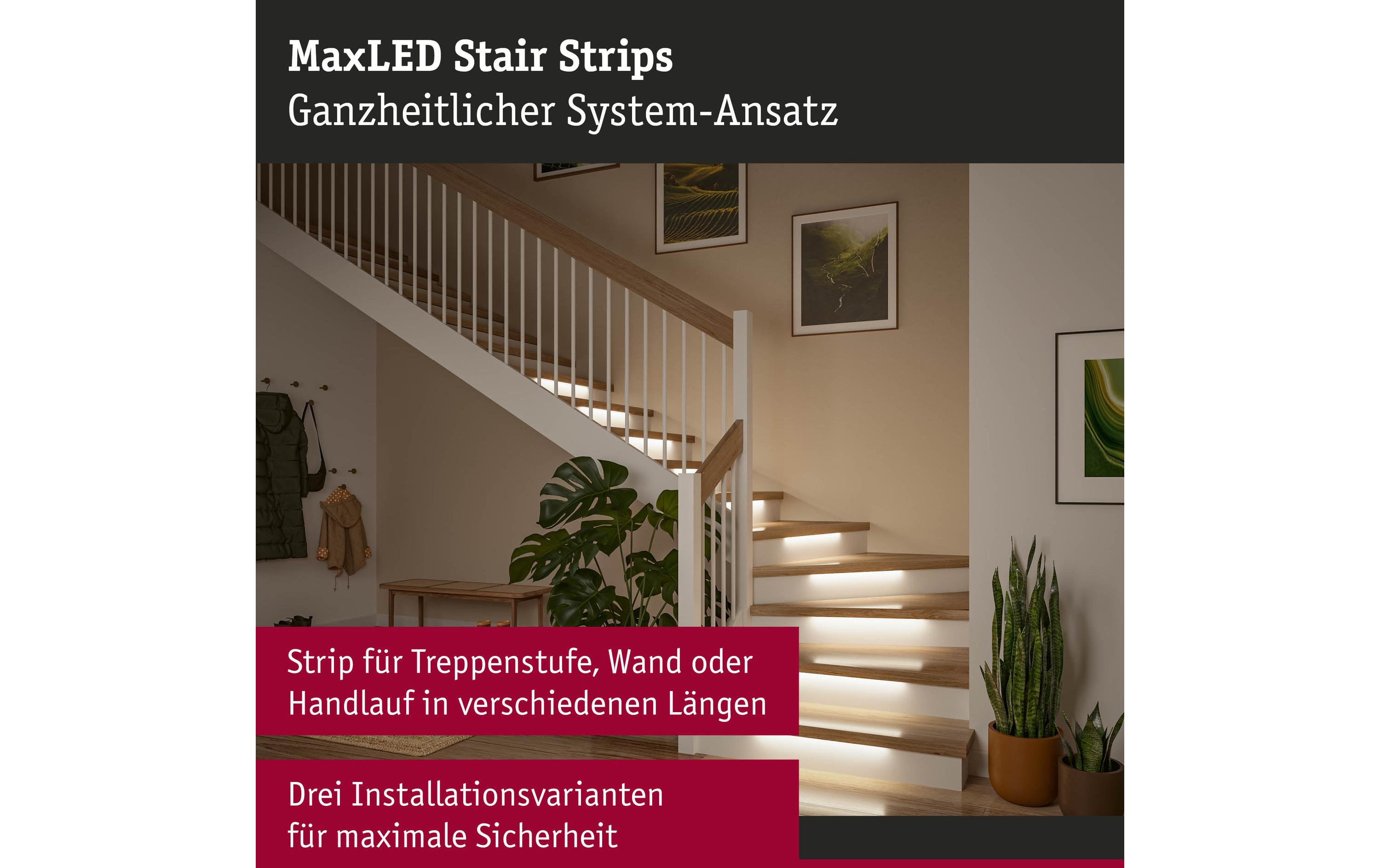 Paulmann MaxLED Stair LED Strip-Set max. 25W 25 VA