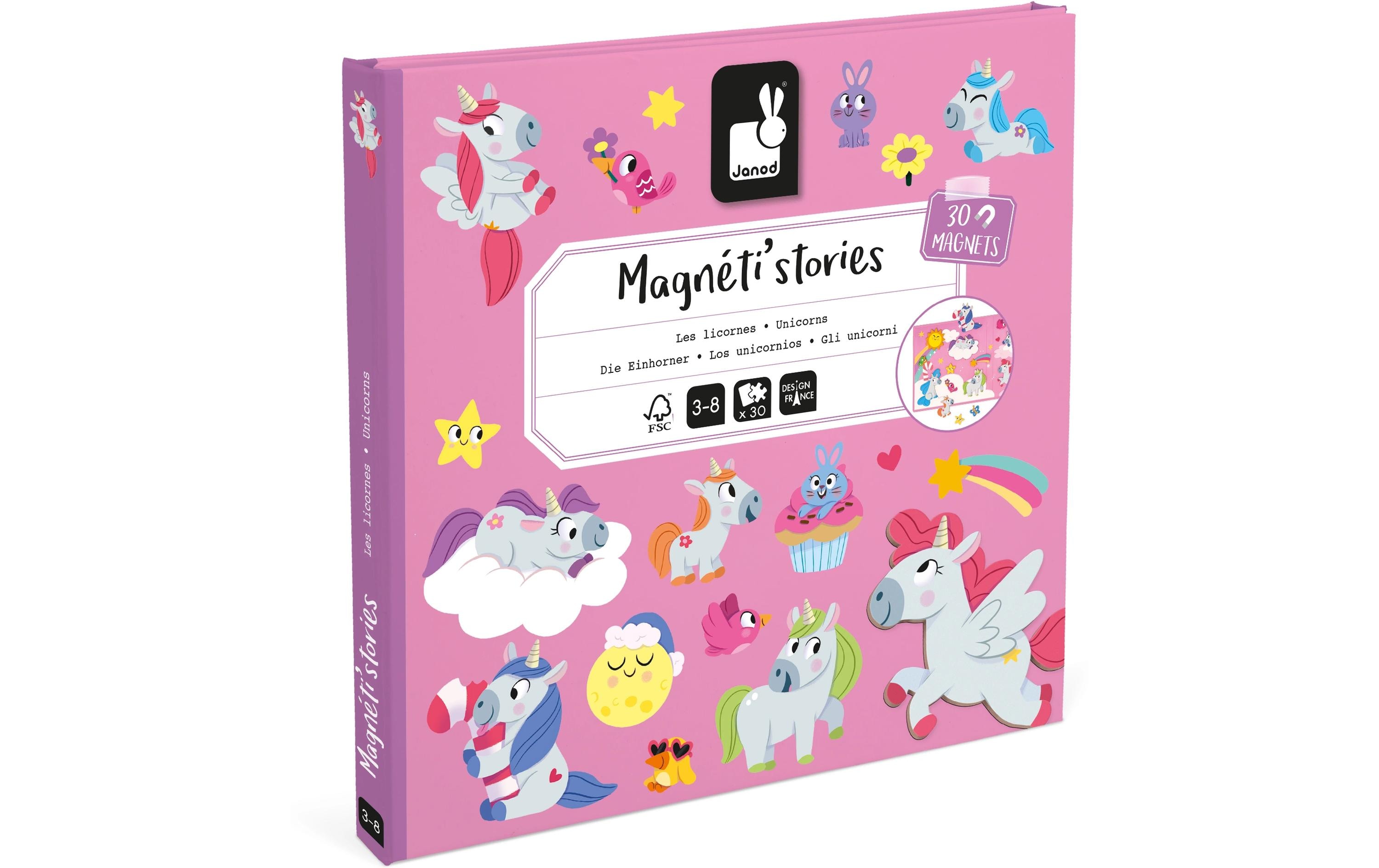 Janod Beschäftigungsspielzeug Magnetistories Einhorn Janod Beschäftigungsspielzeug Magnetistories Einhorn