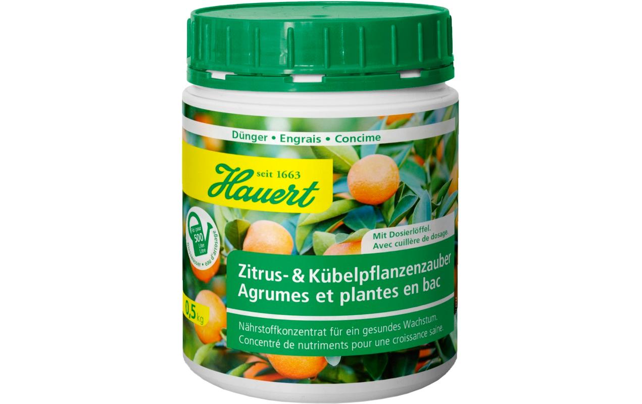 Hauert Dünger Nährsalz Zitrus- und Kübelpflanzenzauber, 0.5 kg Hauert Dünger Nährsalz Zitrus- und Kübelpflanzenzauber, 0.5 kg