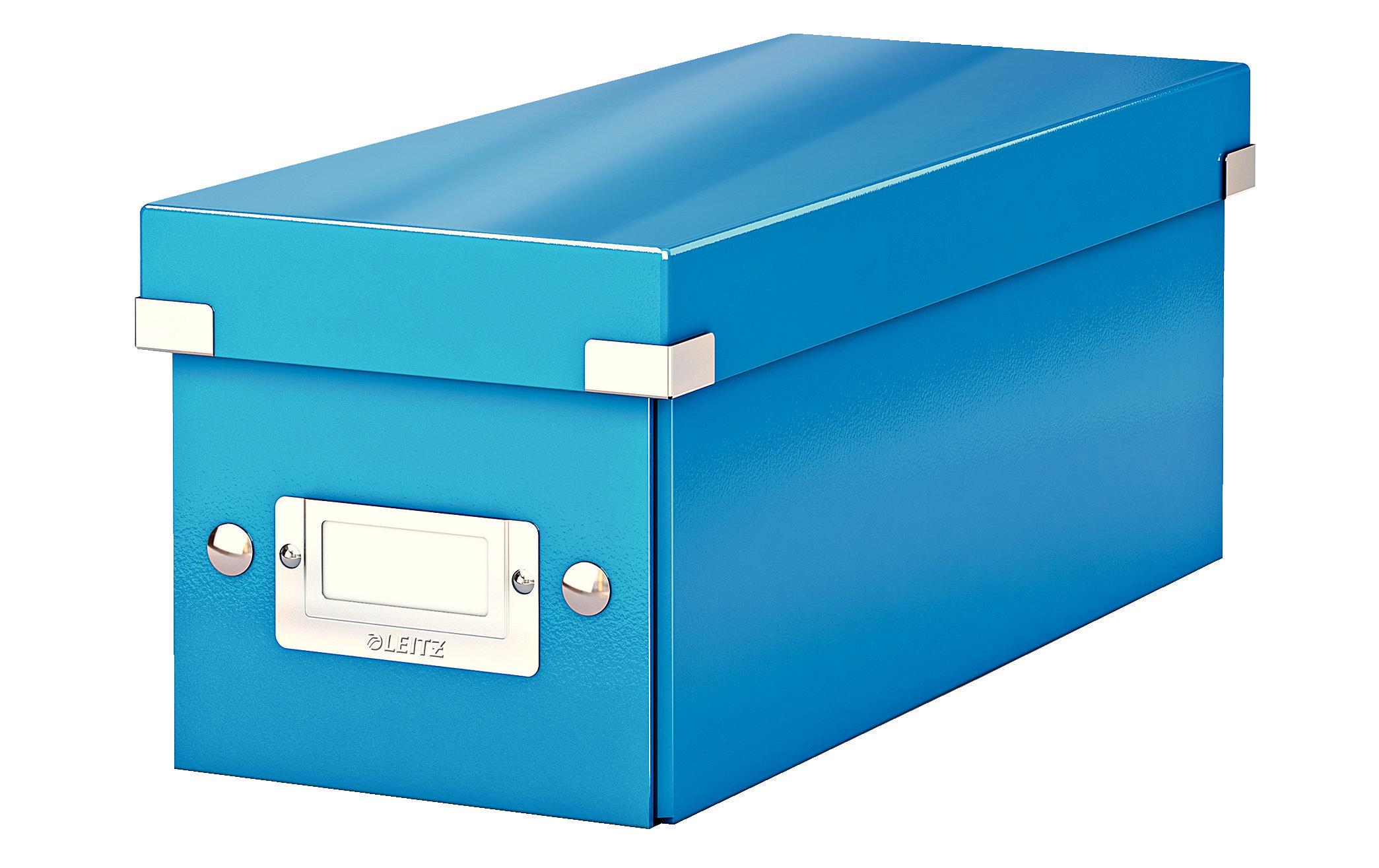 Leitz Aufbewahrungsbox Click&Store CD Blau Leitz Aufbewahrungsbox Click&Store CD Blau