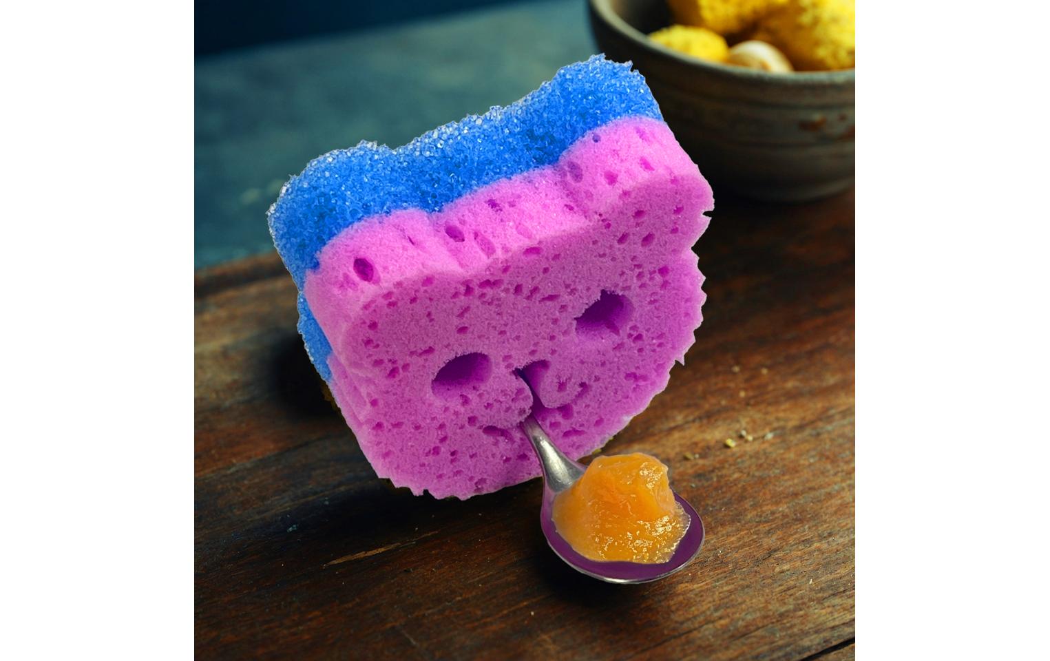 Mediashop Geschirrschwamm Magic Teddy Duo 5er Set