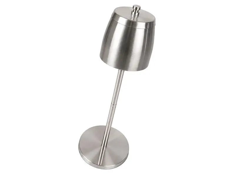 relaxdays Standaschenbecher Silber relaxdays Standaschenbecher Silber
