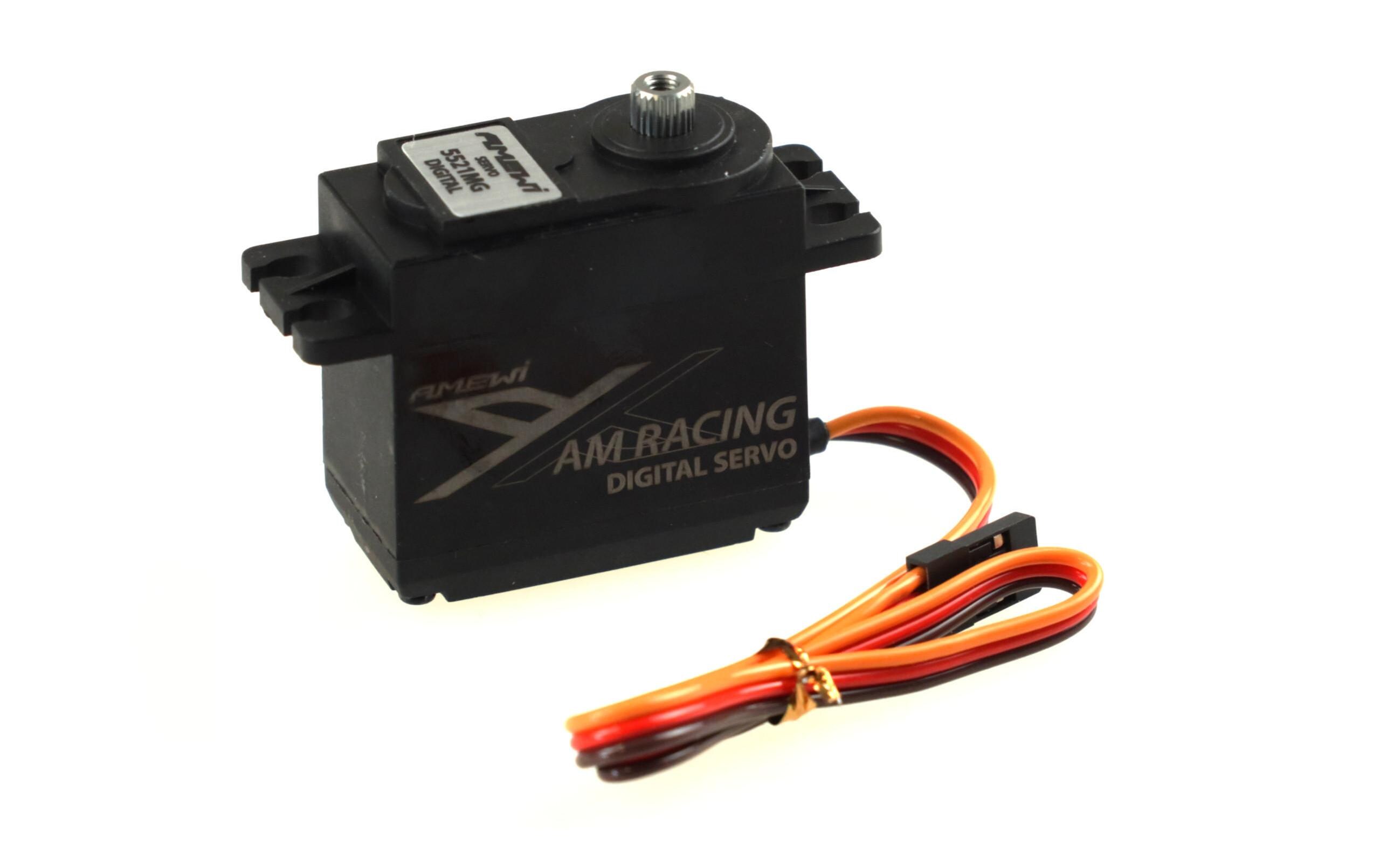 Amewi Standard Servo AMX Racing 5521MG 20 kg, 0.16 s, Digital Amewi Standard Servo AMX Racing 5521MG 20 kg, 0.16 s, Digital