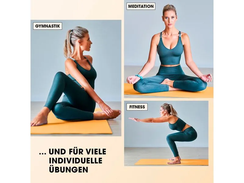 World Fitness Fitnessmatte Jivan 183 cm x 61 cm, Orange World Fitness Fitnessmatte Jivan 183 cm x 61 cm, Orange