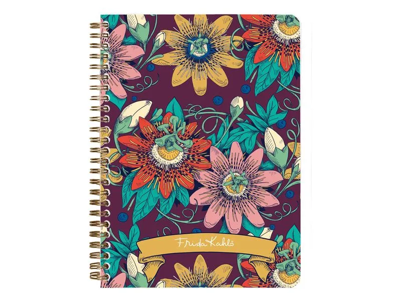 Clairefontaine Notizbuch Frida Kahlo assortiert, A5, Liniert, Mehrfarbig Clairefontaine Notizbuch Frida Kahlo assortiert, A5, Liniert, Mehrfarbig