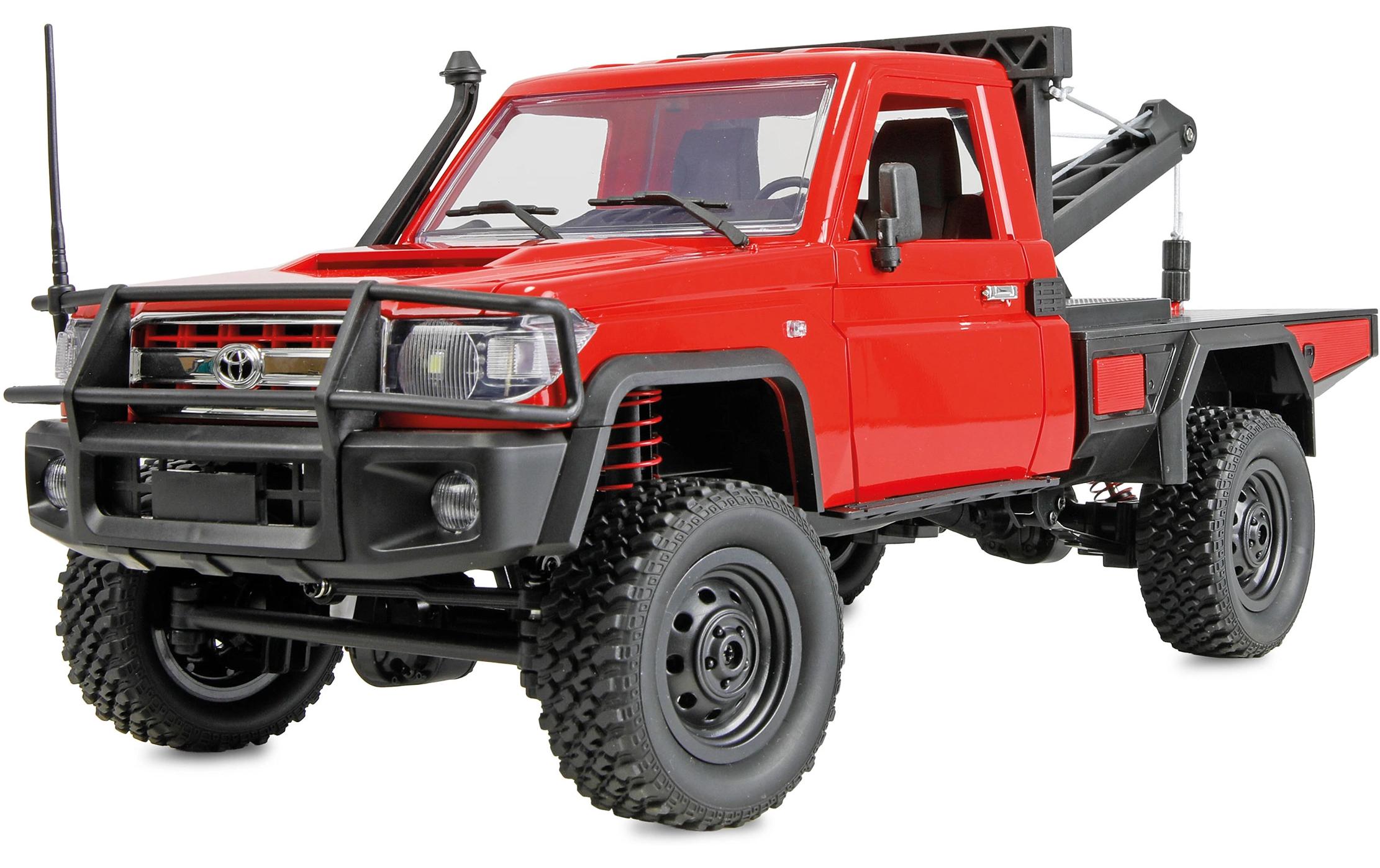 Amewi Toyota Land Cruiser Abschleppwagen 1:12 RTR Rot