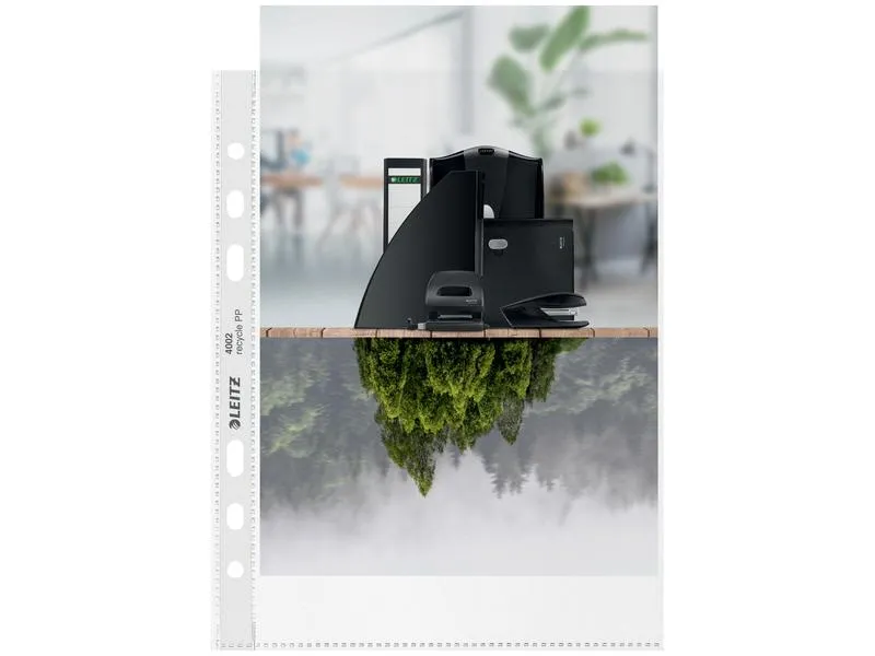 Leitz Zeigetasche Recycle A5 25 Stk. Transparent