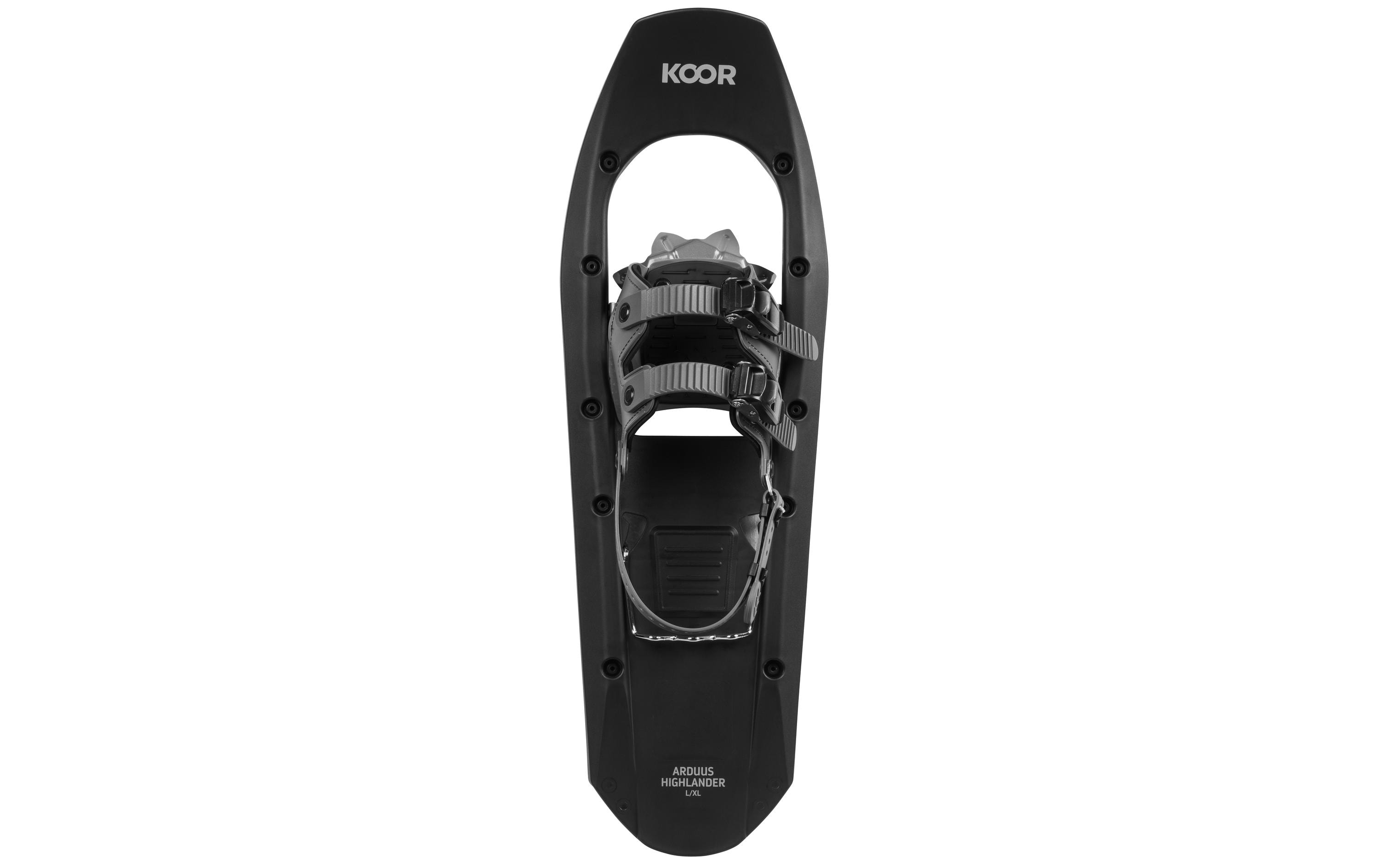 KOOR Schneeschuh Arduus Highlander L/XL Schwarz
