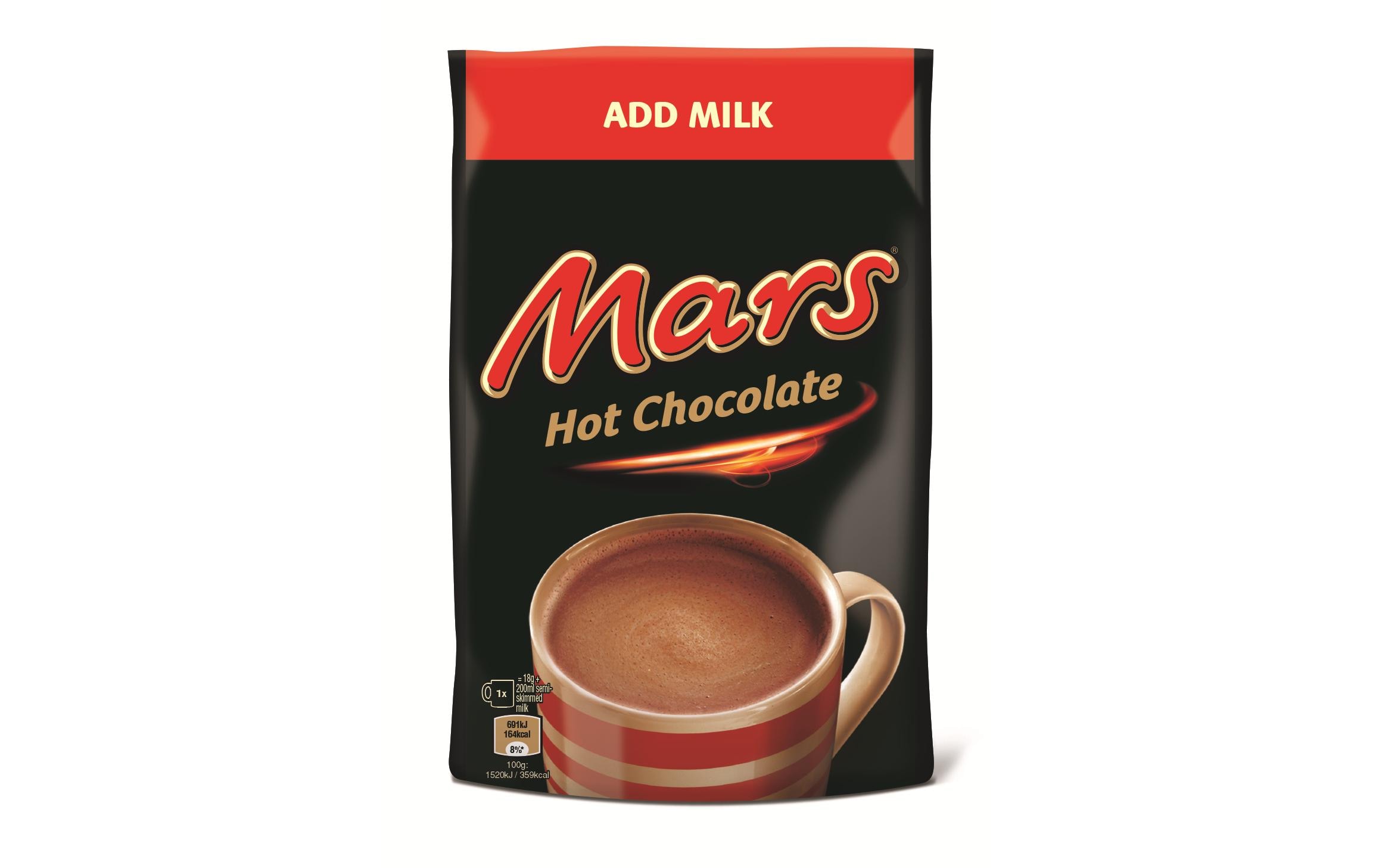 Mars UK Kakaopulver Mars Hot Chocolate 140 g Mars UK Kakaopulver Mars Hot Chocolate 140 g