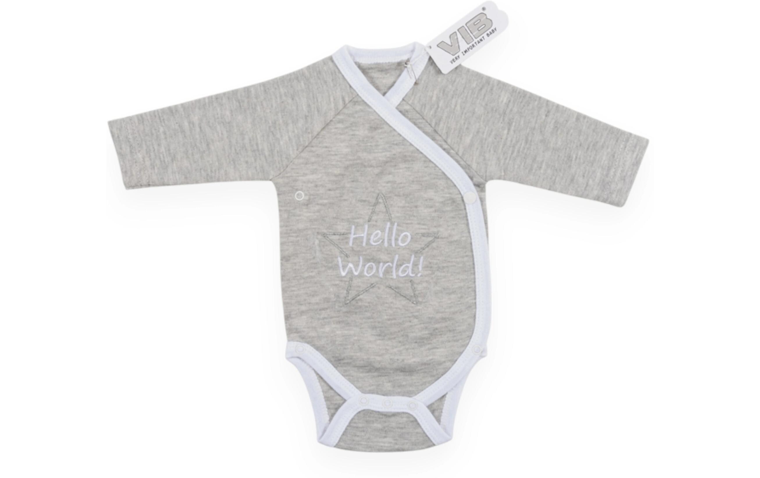 Very Important Baby Body Hello world Weiss/Grau