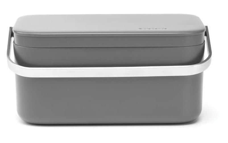 Brabantia Komposteimer 1.8 l, Dunkelgrau