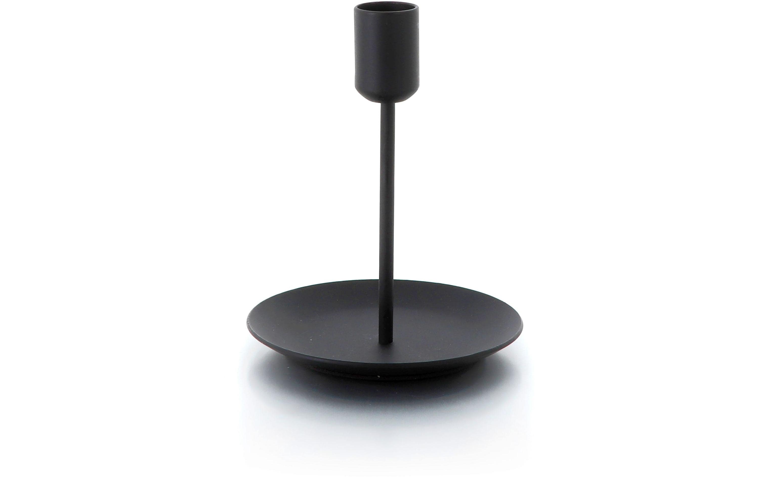 balthasar Kerzenhalter Vintage 11 x 14 cm, Schwarz