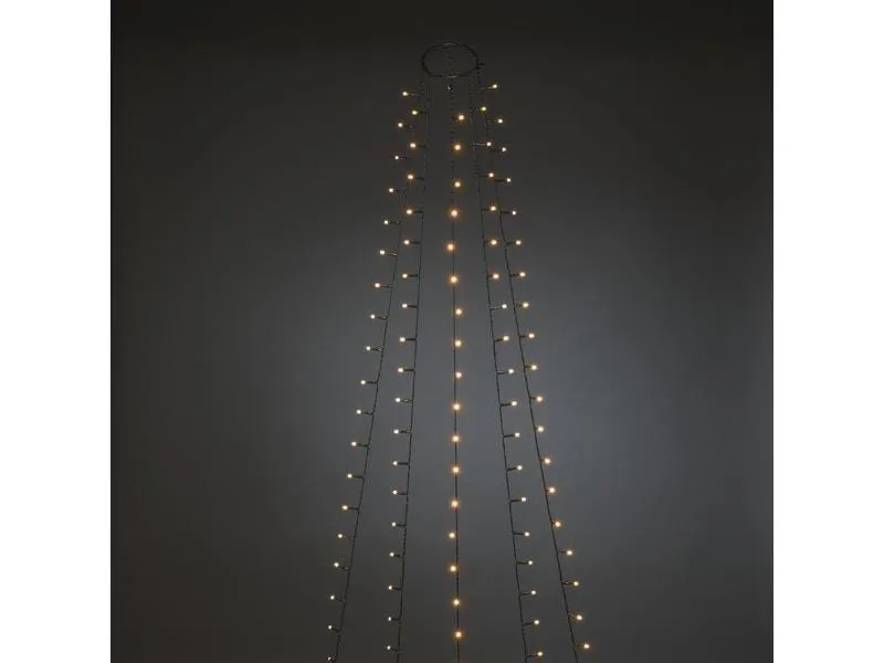 Konstsmide LED Baummantel frosted, 1.8 Meter, 150 LED
