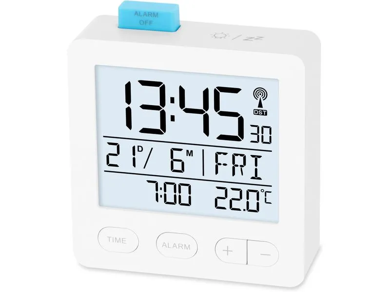 ADE Digitalwecker Weiss ADE Digitalwecker Weiss
