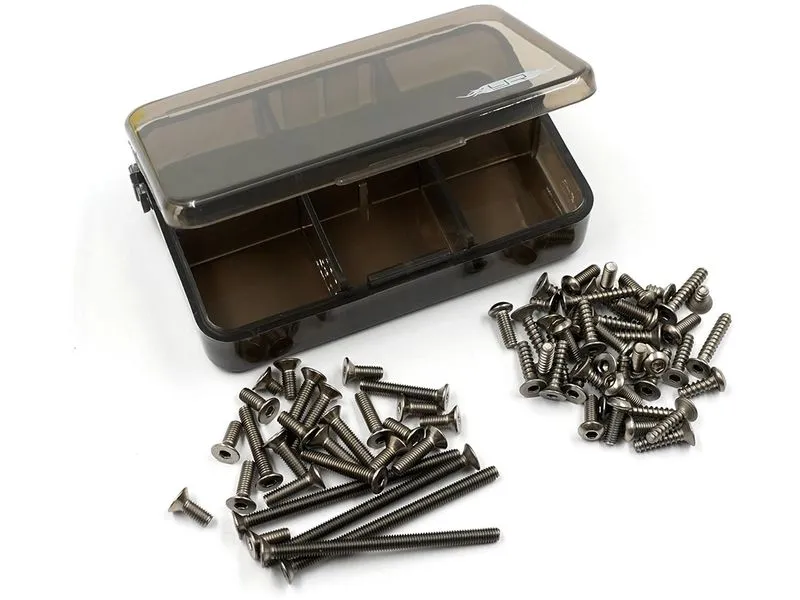 Yeah Racing Schraubenbox Titanium Kyosho Optima Pro Yeah Racing Schraubenbox Titanium Kyosho Optima Pro