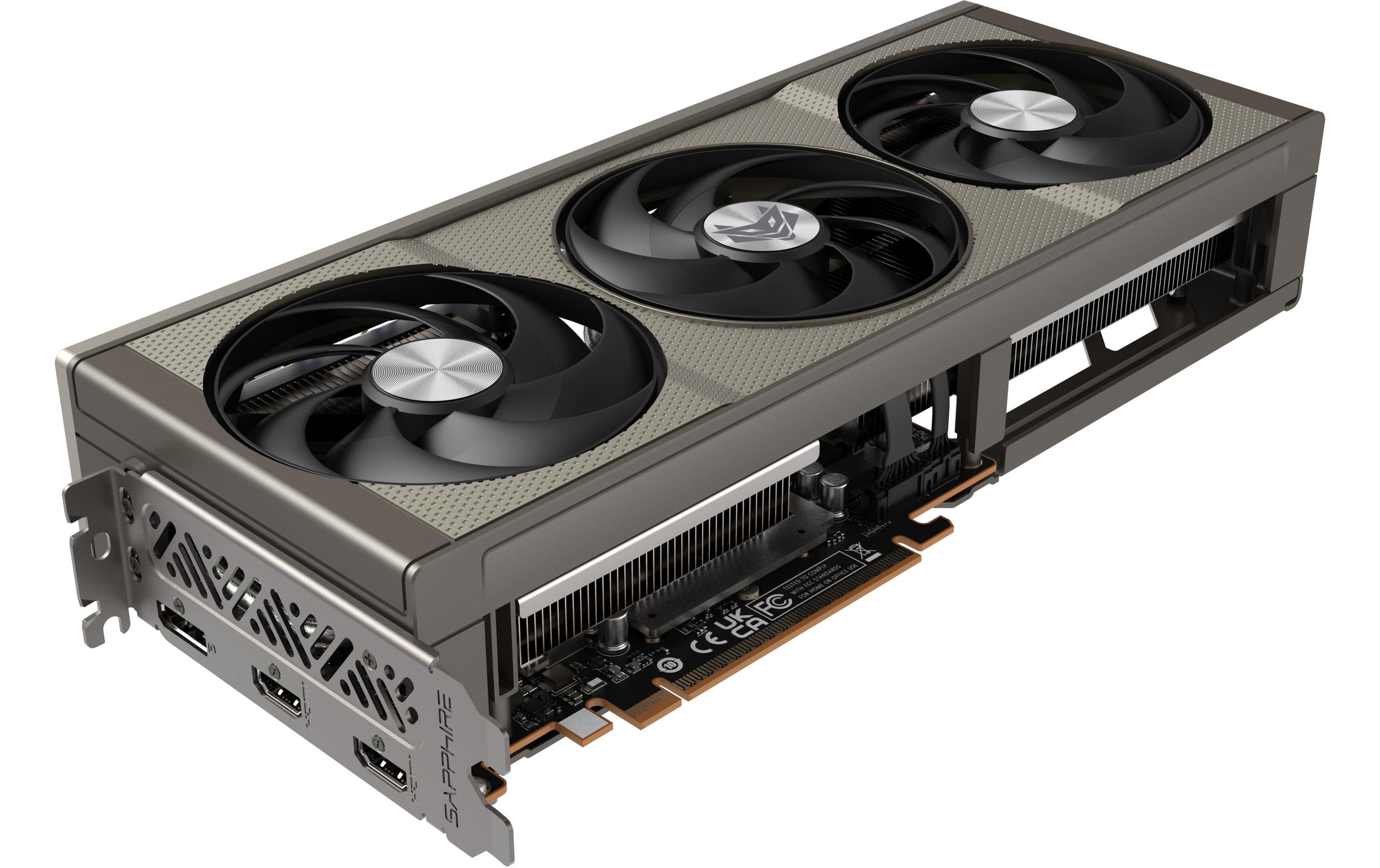 SAPPHIRE Grafikkarte AMD Radeon RX9060 XT NITRO OC 16GB GDDR6