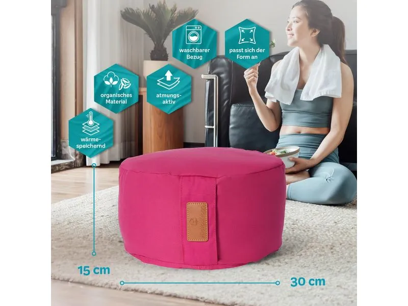 DoYourYoga Yoga-Kissen Vishnu Pink