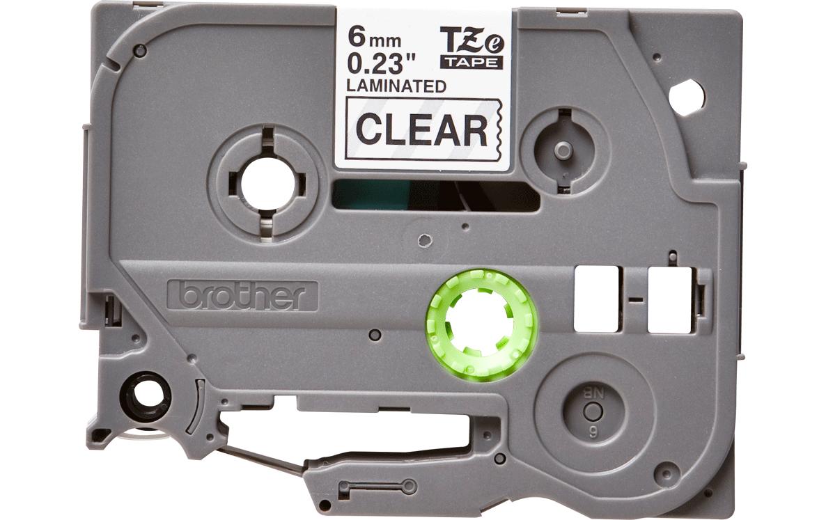 Brother Beschriftungsband TZe-111 Schwarz auf Transparent Brother Beschriftungsband TZe-111 Schwarz auf Transparent