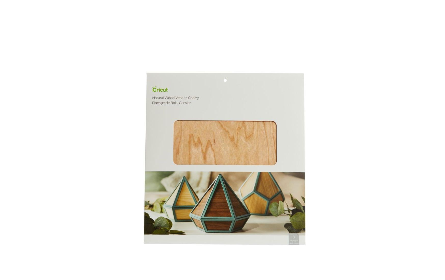 Cricut Holzartikel Holzplatten 30.5 x 30.5 cm Cherry 2 Stück