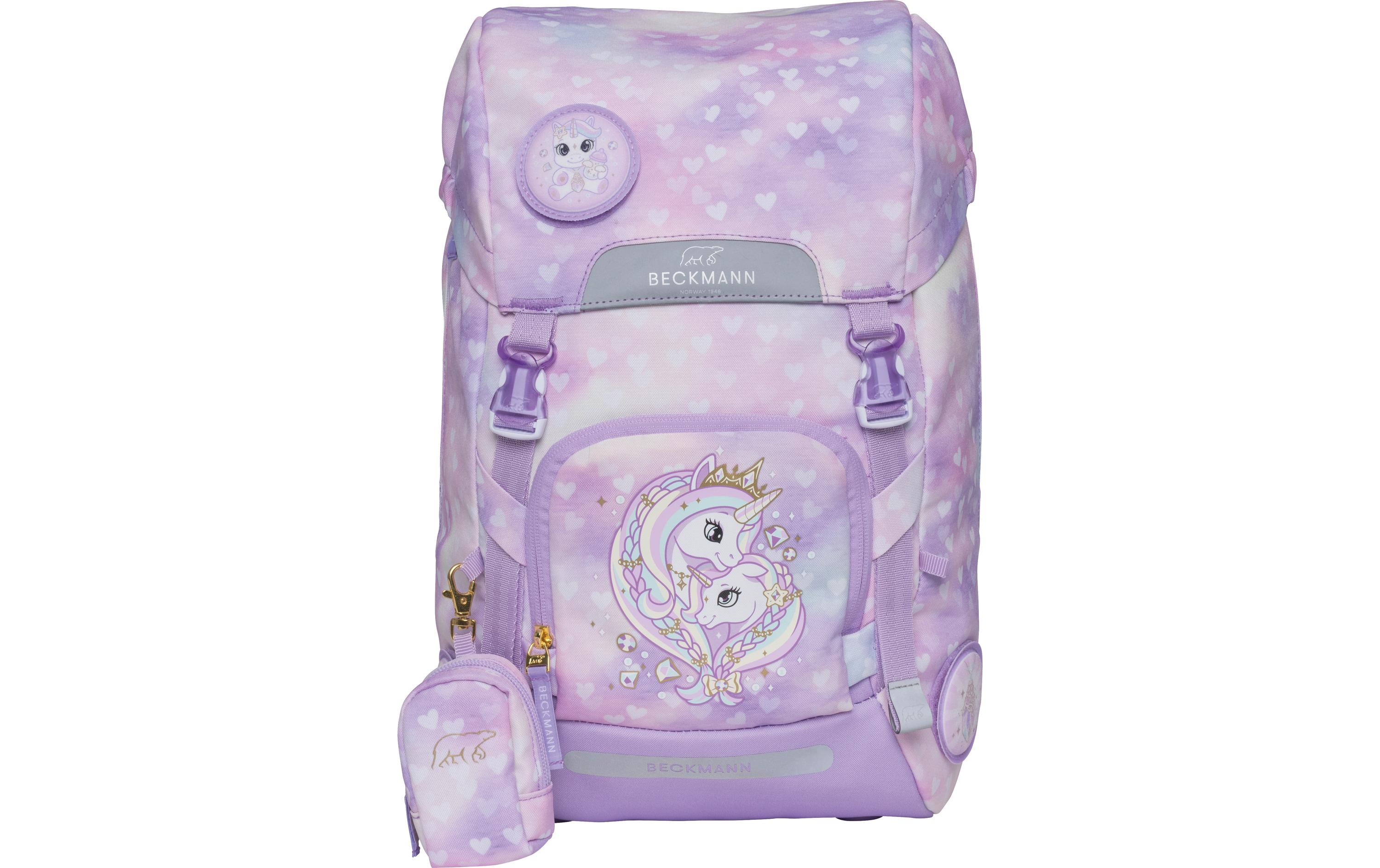 Beckmann Schulthek-Set Classic Unicorn Princess 6-teilig