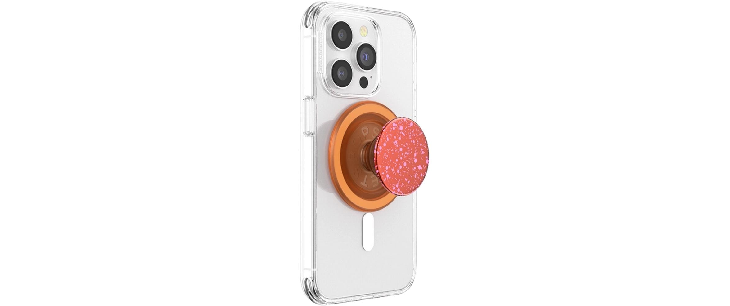 PopSockets Halterung Aluminum Clay Speckle MagSafe