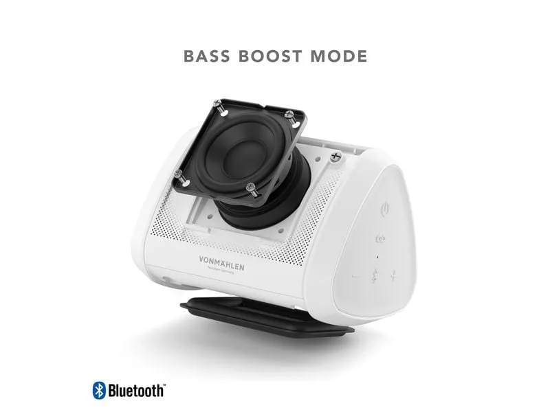Vonmählen Bluetooth Speaker Air Beats Mini Weiss Vonmählen Bluetooth Speaker Air Beats Mini Weiss