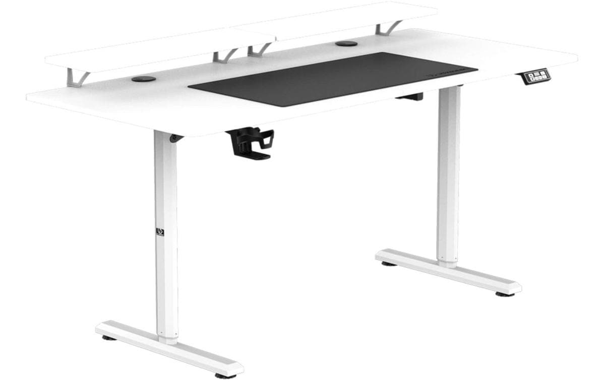 Ultradesk Gaming Tisch Higlander XXL Weiss Ultradesk Gaming Tisch Higlander XXL Weiss