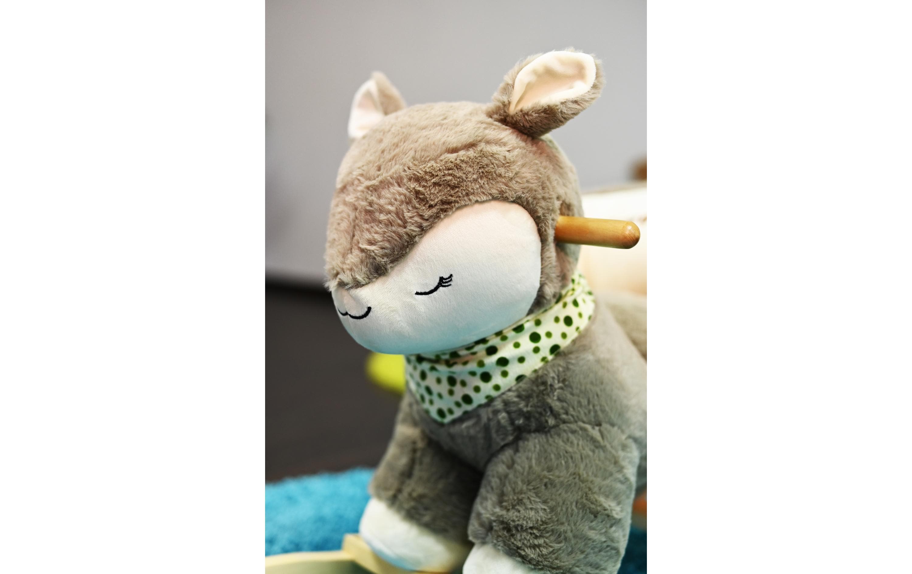 Knorrtoys Schaukeltier Reh Beige/Braun