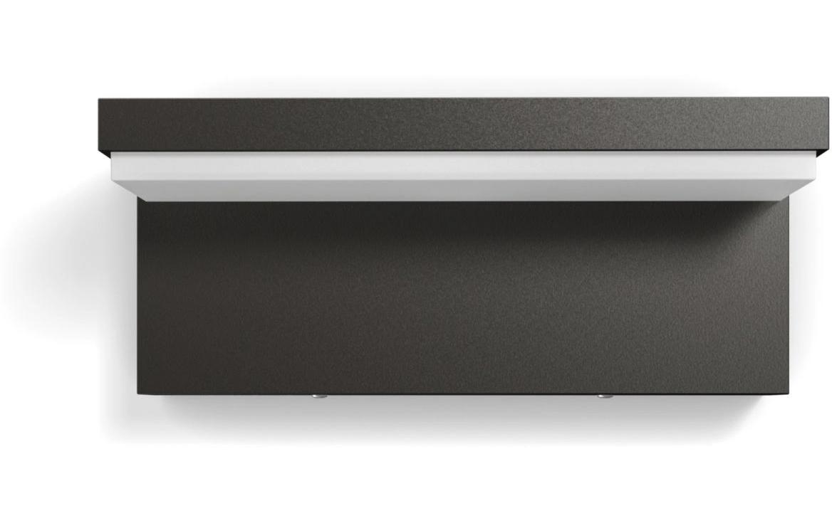 Philips Wandleuchte Bustan UE Bewegungsmelder 4000K Anthrazit