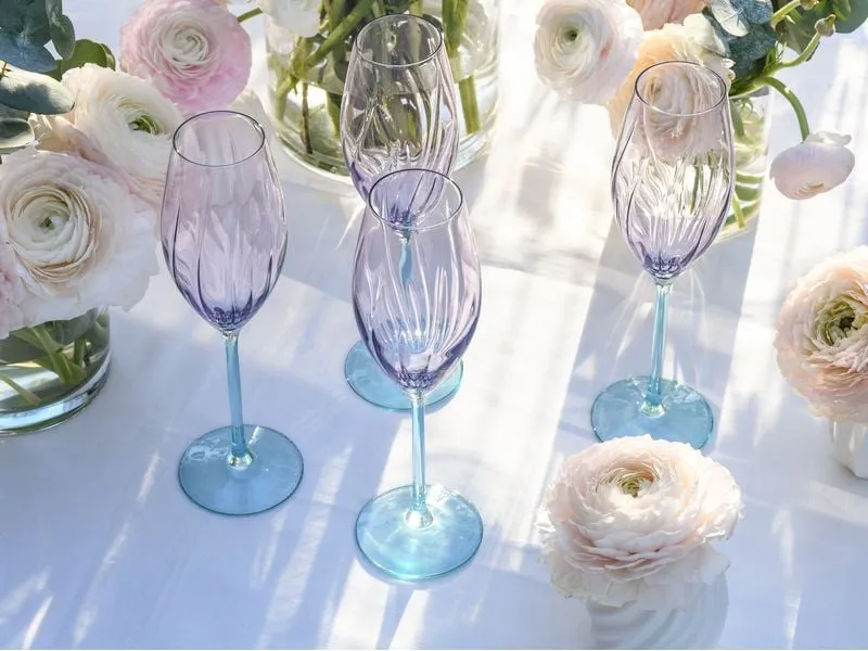 creaTable Sektglas 210 ml, 1 Stück, Transparent