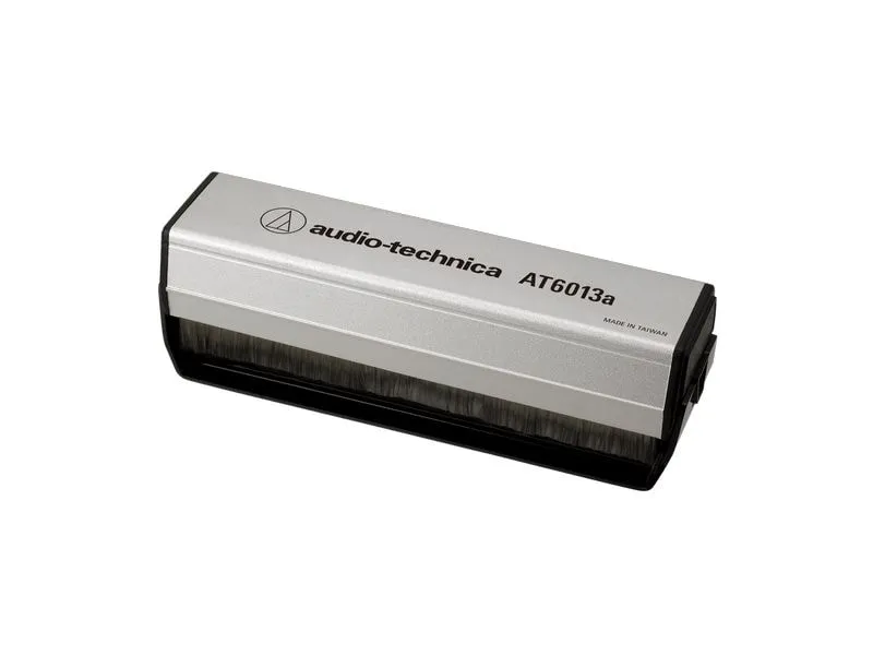 Audio-Technica Plattenbürste AT6013a Antistatisch Edelstahl Schwarz
