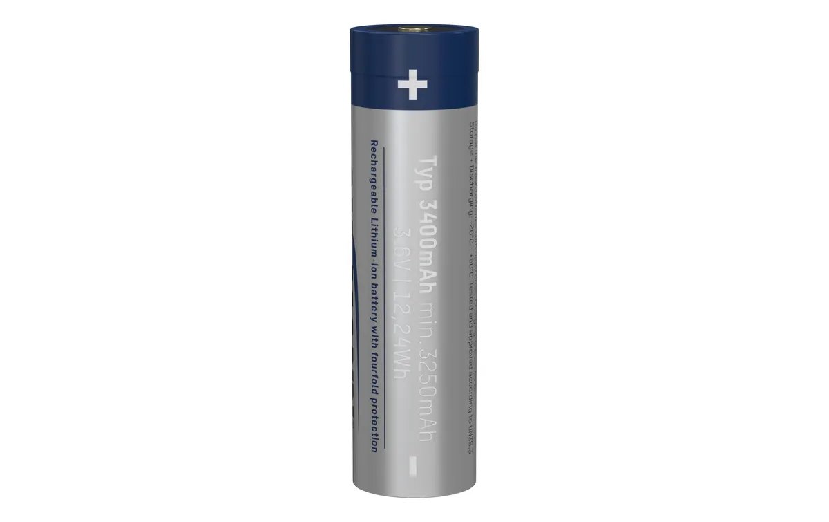 Ansmann Akku 18650 Typ 3400 3250 mAh mit Micro-USB Ladebuchse Ansmann Akku 18650 Typ 3400 3250 mAh mit Micro-USB Ladebuchse